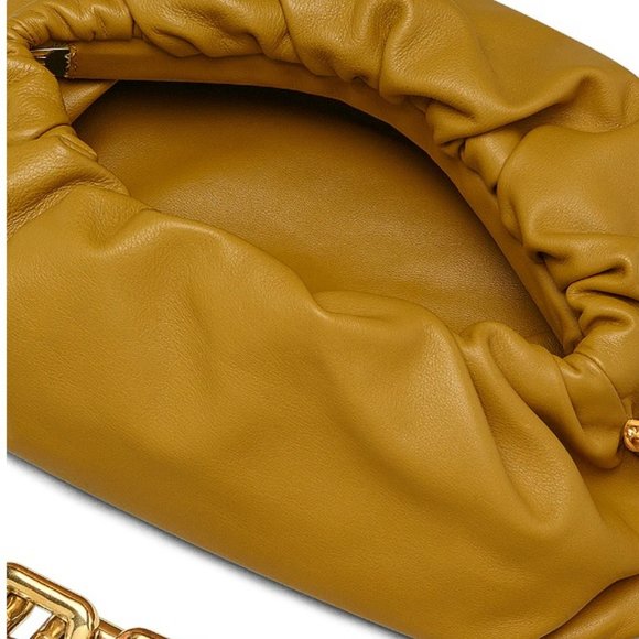 New Bottega Veneta Ocra Chain Pouch Bag - Picture 4 of 7